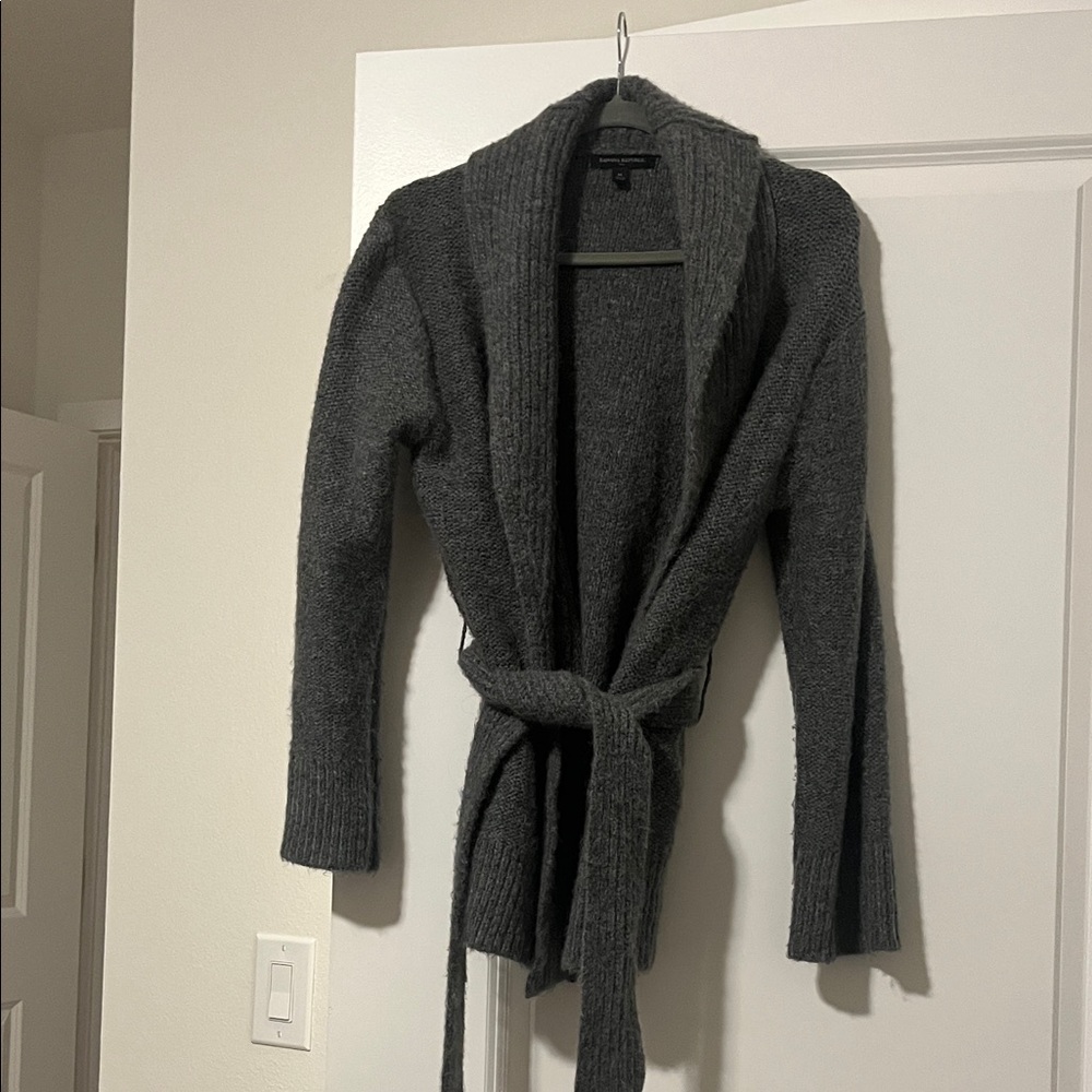 Banana Republic Gray Cardigan Sweater